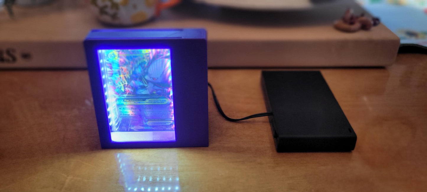 1 Card Toploader Lightbox Display