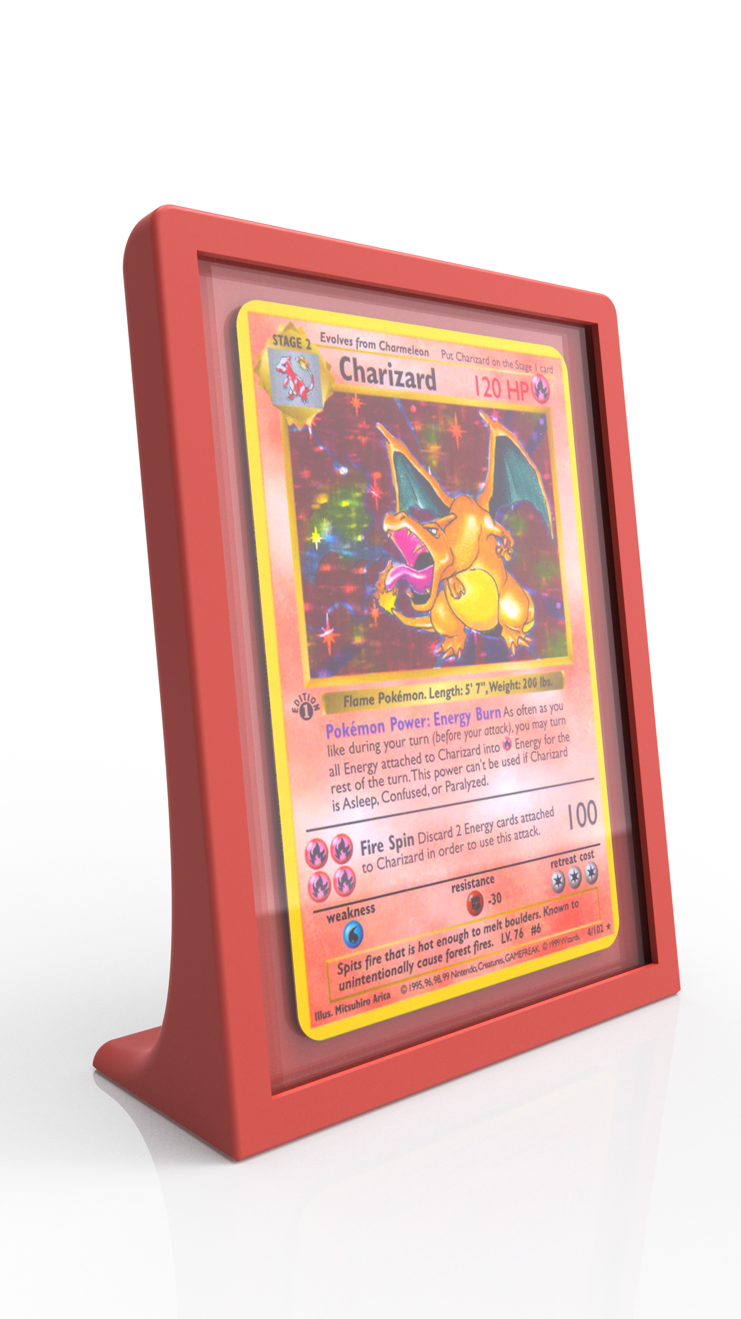 1 Card Display Frame - Toploader