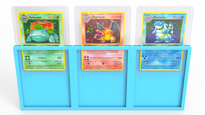 3 Card Display Frame - Toploader