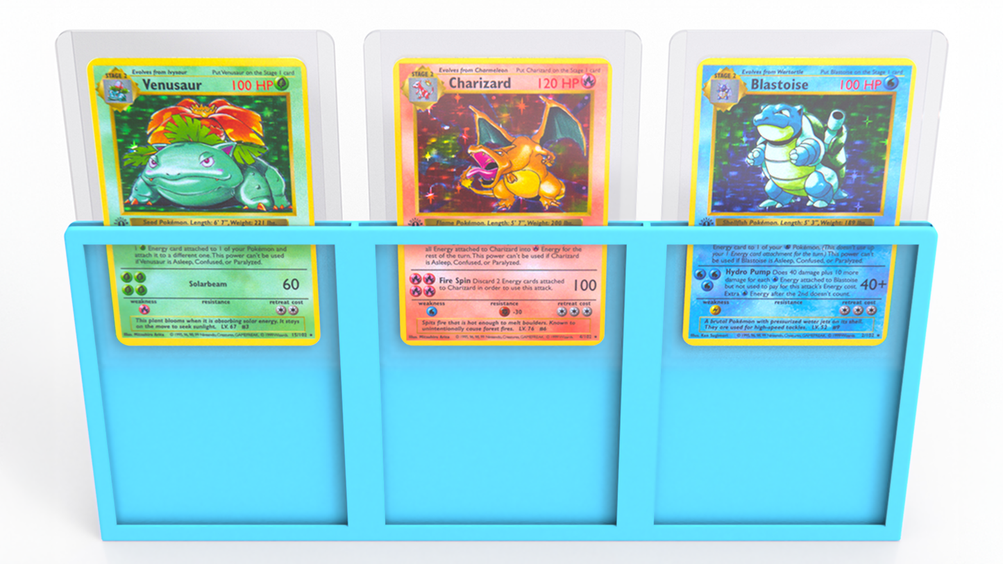 3 Card Display Frame - Toploader (Wholesale)