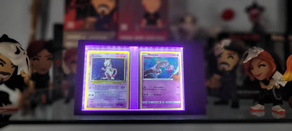 2 Card Toploader Lightbox Display