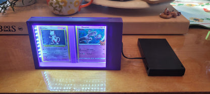 2 Card Toploader Lightbox Display